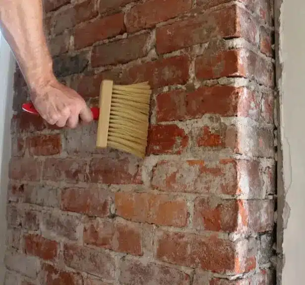 Очистка перед штукатуркой